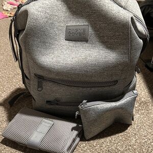 Dagne Dover Charcoal Backpack with Accessories